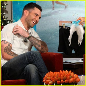 Adam Levine: Behati Prinsloo Laughed After Learning About Sexiest Man Alive Title!