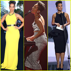 Alicia Keys Rocks Three Dresses at Aria Awards 2013!