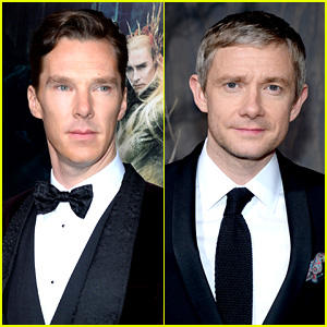 Benedict Cumberbatch & Martin Freeman: 'Hobbit' Premiere!