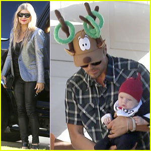Fergie & Josh Duhamel Celebrate Christmas with Baby Axl!