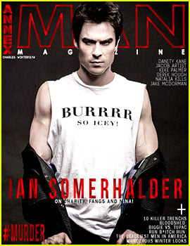 Ian Somerhalder Bares His Arms of Steel for 'Annex Man'