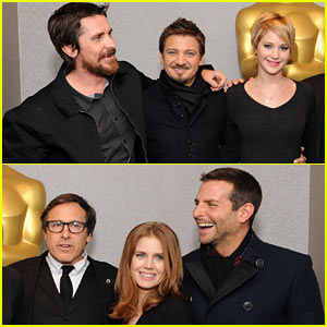 Jennifer Lawrence & Bradley Cooper: 'American Hustle' Academy Screening!