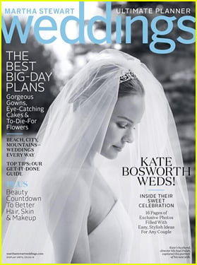 Kate Bosworth Covers 'Martha Stewart Weddings' Winter Issue!