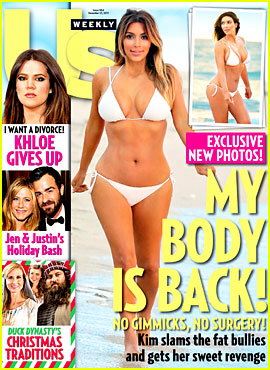 Kim Kardashian Debuts Post-Baby Bikini Body!