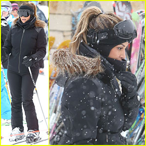 Kim Kardashian: New Year's Eve Skiing with Kourtney!