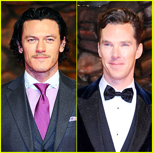 Luke Evans & Benedict Cumberbatch: 'Hobbit' Berlin Premiere!