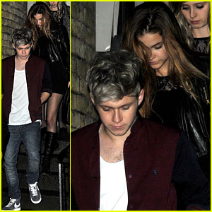 Niall Horan & Model Barbara Palvin Hold Hands at 'X Factor UK'