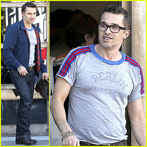 Olivier Martinez Shops the Post Christmas Sales with Family