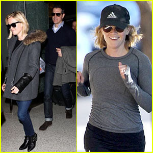 Reese Witherspoon: Morning Jog After Paris Vacation!