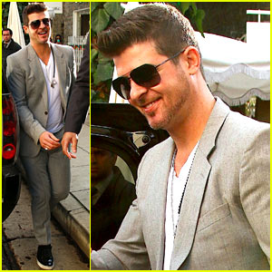 Robin Thicke Thanks Grammy Committee for the Nominations!