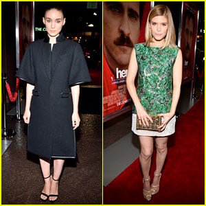 Rooney Mara: 'Her' Premiere with Sister Kate Mara!
