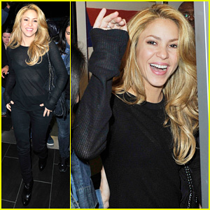 Shakira: LAX After New Single Video Shoot!