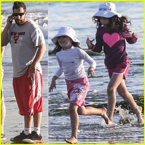 Adam Sandler & Family Back in Malibu After Hawaii Vacation!