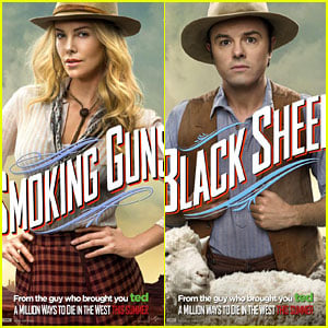 Charlize Theron is the Smoking Gun on 'Million Ways to Die in the West' Character Posters!