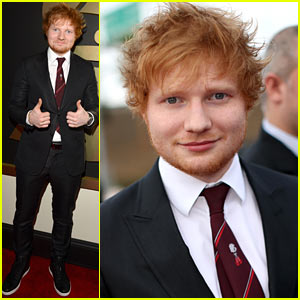 Ed Sheeran - Grammys 2014 Red Carpet