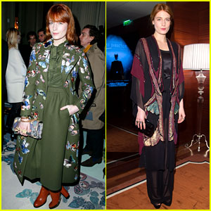Florence Welch: Valentino Fashion Show in Paris!