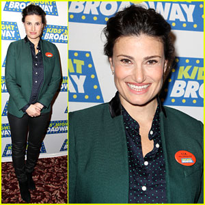 Frozen's Idina Menzel Sings 'Tomorrow' at Broadway Event!