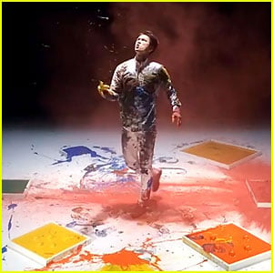 Glee's Harry Shum, Jr. Dances in Paint for New Video!