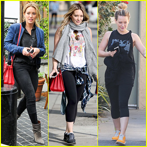 Hilary Duff: Cecconi's Lunch with Warner Music Exec!