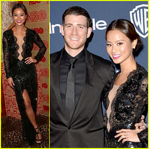 Jamie Chung & Bryan Greenberg - InStyle Golden Globes Party 2014