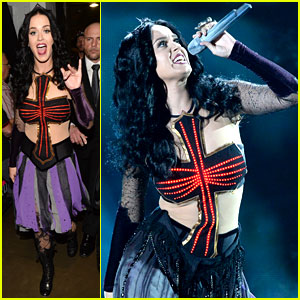Katy Perry Performs 'Dark Horse' at Grammys 2014 (VIDEO)