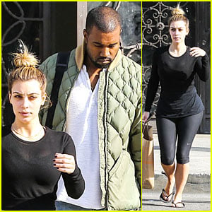 Kim Kardashian & Kanye West Shop Together After New Year!