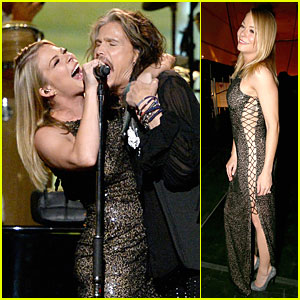 LeAnn Rimes & Steven Tyler: Performers at MusiCares Gala