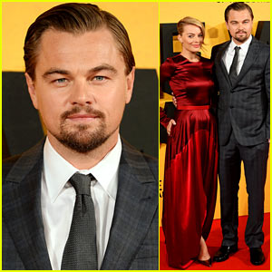 Leonardo DiCaprio & Margot Robbie: 'Wolf of Wall Street' UK Premiere