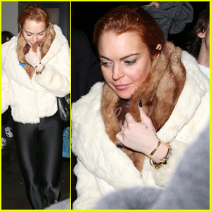 Lindsay Lohan: Boujis Night Out!