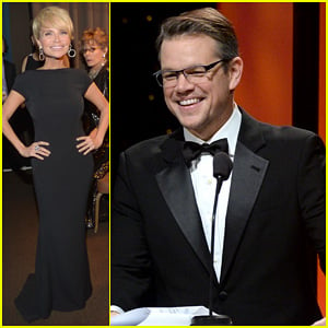 Matt Damon & Kristin Chenoweth: UNICEF Ball 2014!
