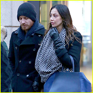 Michael Fassbender & Madalina Ghenea Hold Hands in Italy!
