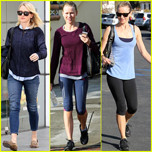 Naomi Watts Keeps Busy in Brentwood!