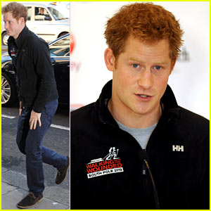 Prince Harry Debuts Freshly Shaved Face at South Pole Challenge Conference