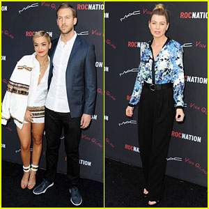 Rita Ora & Calvin Harris: Red Carpet Couple Debut!