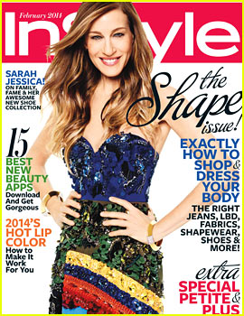Sarah Jessica Parker Covers 'InStyle' February 2014
