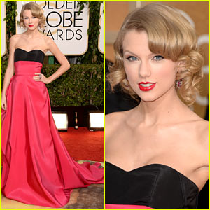 Taylor Swift - Golden Globes 2014 Red Carpet