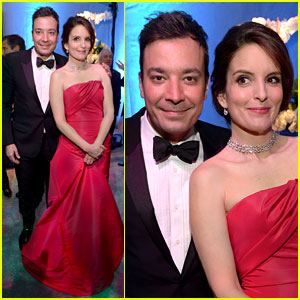 Tina Fey & Jimmy Fallon - NBC Golden Globes After Party 2014