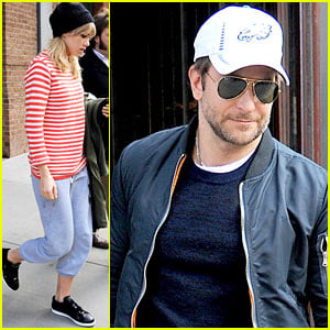 Bradley Cooper & Suki Waterhouse Check Out of Their NYC Hotel