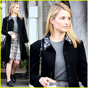 Dianna Agron Steps Out After Split from Nick Mathers