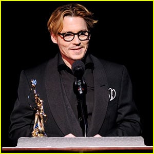Johnny Depp: Make-Up Artists & Hair Stylists Guild Award Recepient 2014