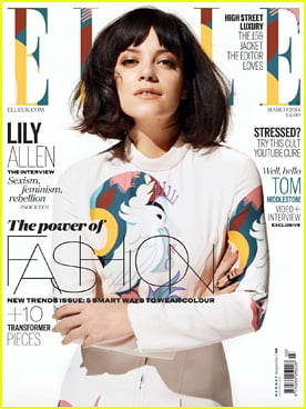 Lily Allen Talks Almost Retiring with 'Elle UK' March 2014