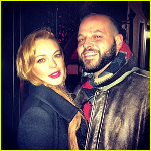 Lindsay Lohan & Mean Girls' Damian Meet Up 10 Years Later!