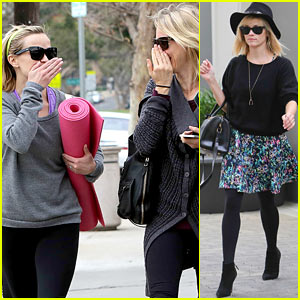 Reese Witherspoon & Naomi Watts Share Secrets After Yoga!