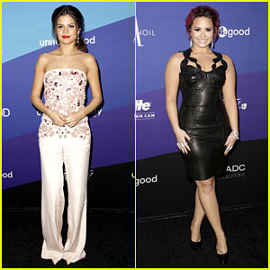 Selena Gomez & Demi Lovato Honored at unite4:humanity Gala!