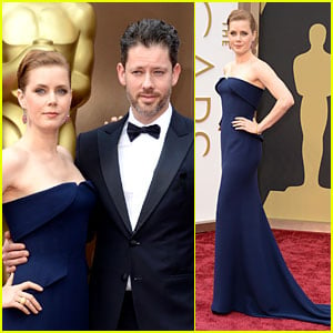 Amy Adams - Oscars 2014 Red Carpet with Darren Le Gallo