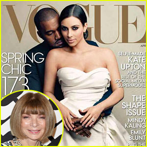 Vogue's Anna Wintour Addresses Kim Kardashian/Kanye West Cover & All the Related Controversy