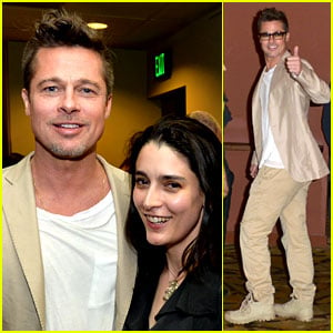 Brad Pitt Supports His New Documentary at L.A. Screening!
