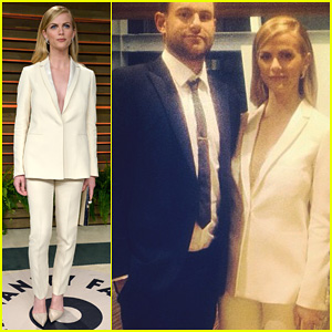 Brooklyn Decker Attends Vanity Fair Oscars Party with Andy Roddick!