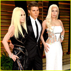 Donatella Versace Had the Hottest Arm Candy at Oscars Parties!