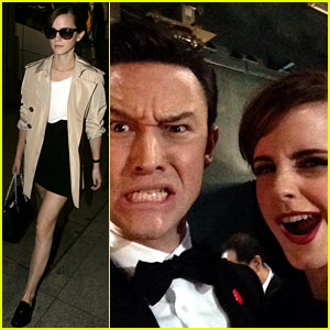 Emma Watson: Joseph Gordon-Levitt Shares Funny Selfie!